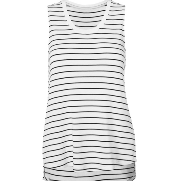 Cabi ATC BBQ Tank, striped sleeveless tank top, style 5937 - Picture 2 of 8